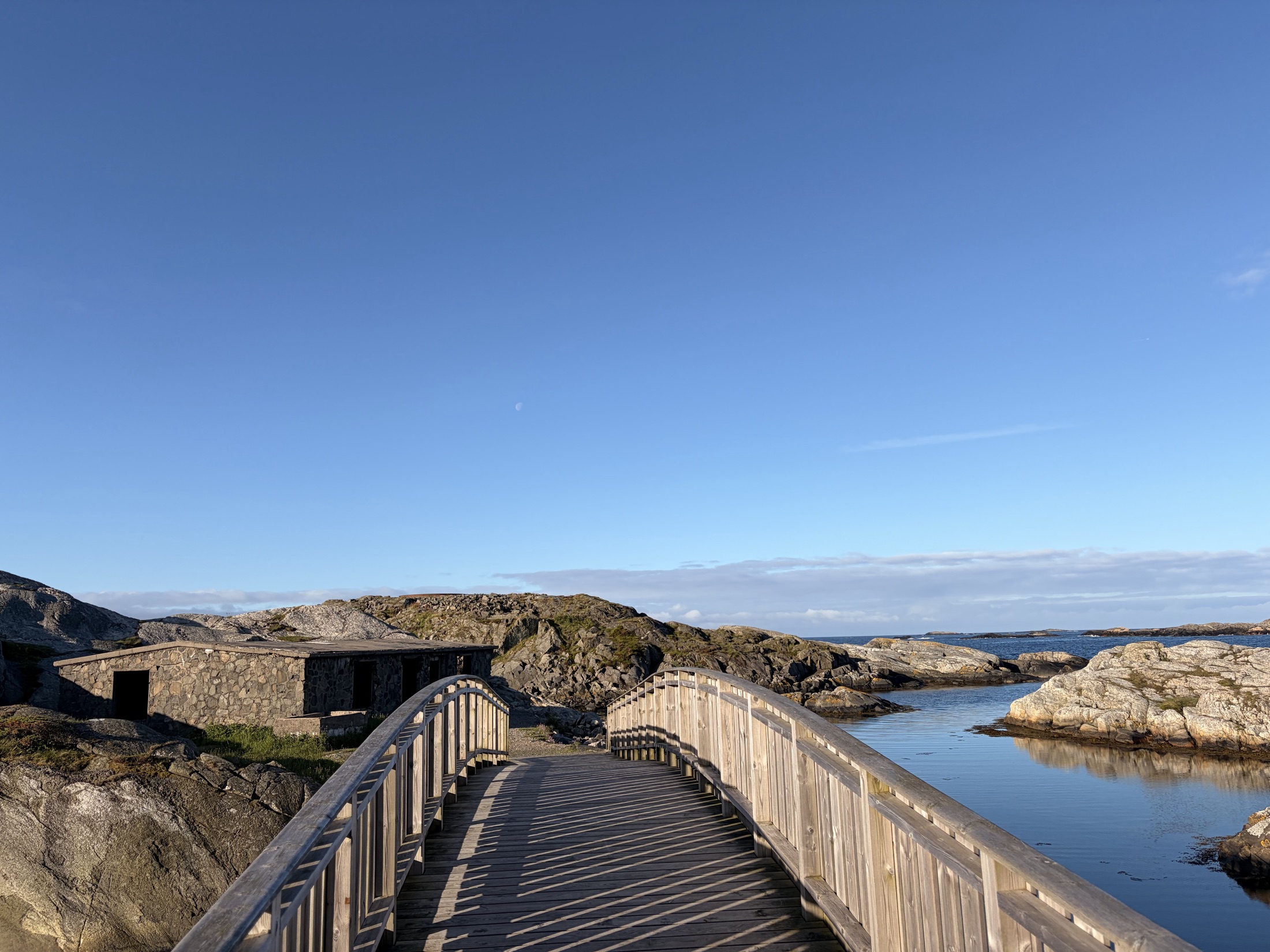 Boardwalk out to the point